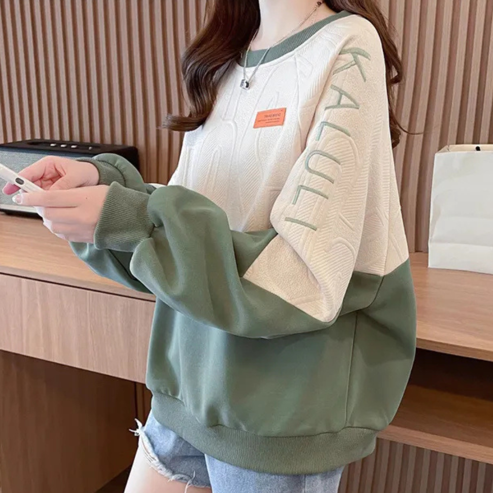GISELA - Geraffineerd Zomers Sweatshirt voor Dames