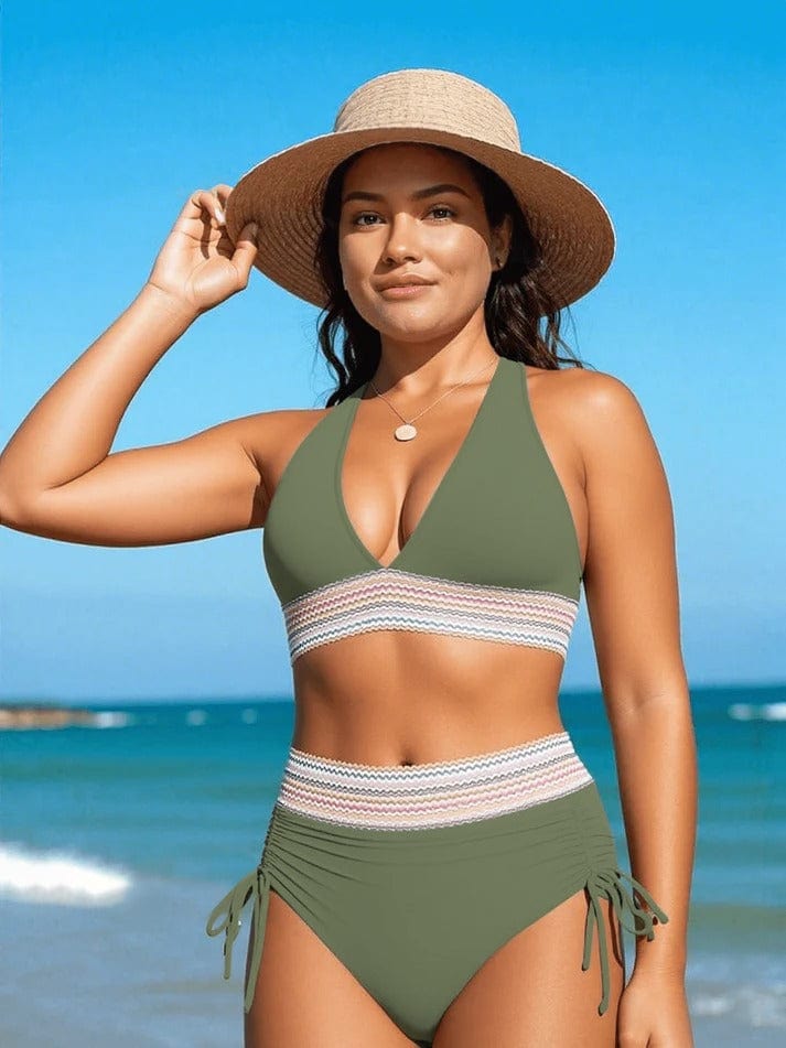 Linda | Elegante & hoog getailleerde bikini