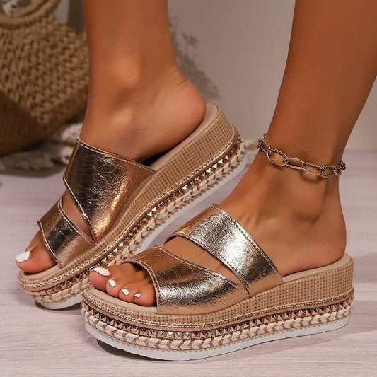 Odette | Comfortabele Plateau Sandalen