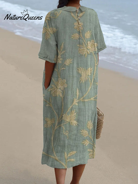 Merel | Vintage Bloemenjurk - Limited Edition