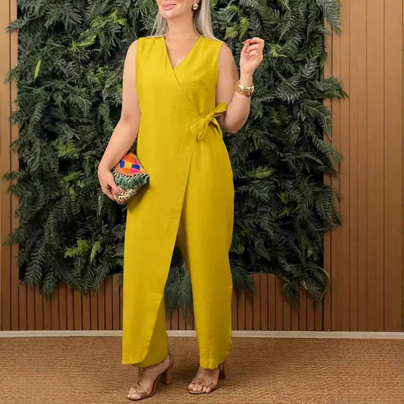 Lilianna | Stijlvolle jumpsuit met een wikkelontwerp