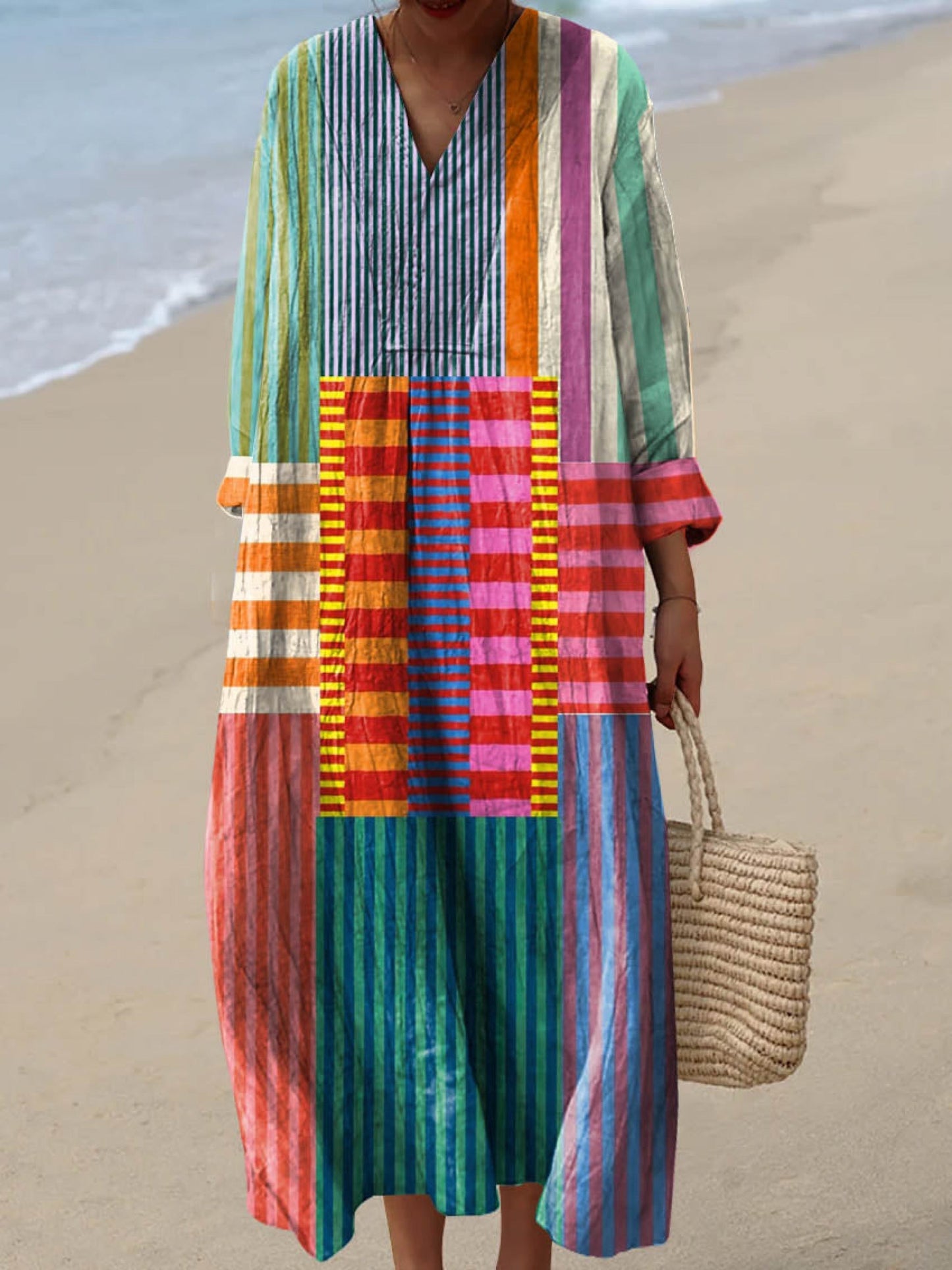 Lobke | Vintage Kleurenjurk - Limited Edition