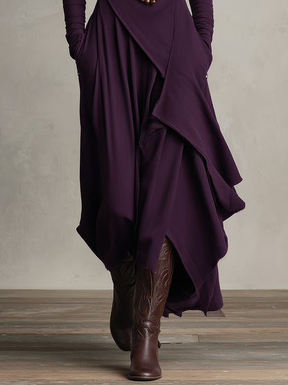 Natalie | Elegante Draped Jurk