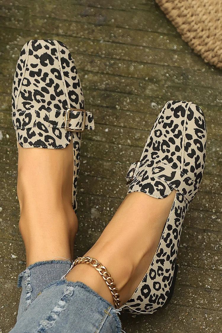 LINDA | CASUAL LOAFERS MET DECORATIEVE GESP MET RIEM