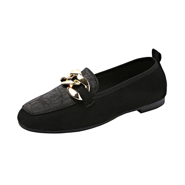 NATHALIE | ELEGANTE LOAFERS MET KETTINGVERSIERING