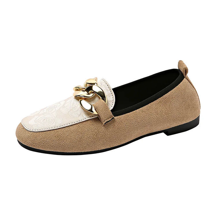 NATHALIE | ELEGANTE LOAFERS MET KETTINGVERSIERING