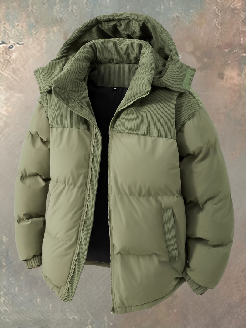 Bram | Stoere Heren Puffer Jas