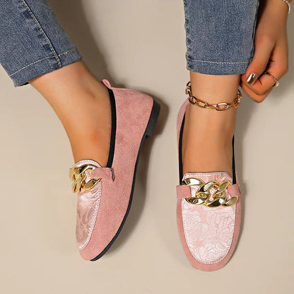 NATHALIE | ELEGANTE LOAFERS MET KETTINGVERSIERING