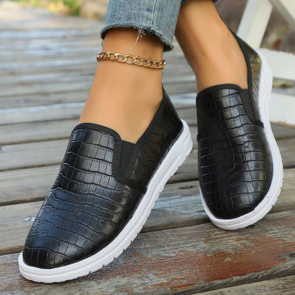 PETRA | STIJLVOLLE MOCASSINS MET RONDE NEUS
