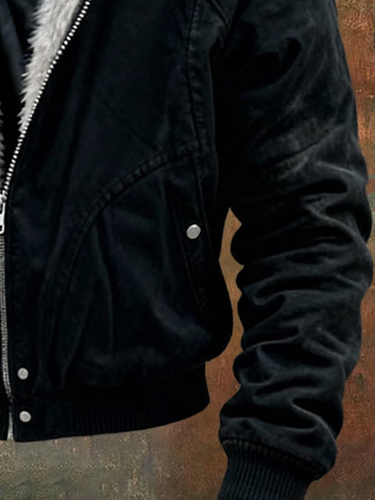 Jack met bontcapuchon