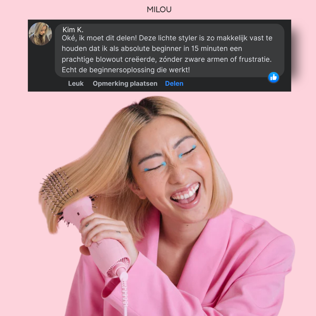 Blow Dry Brush: Kapper blowout in 15 minuten