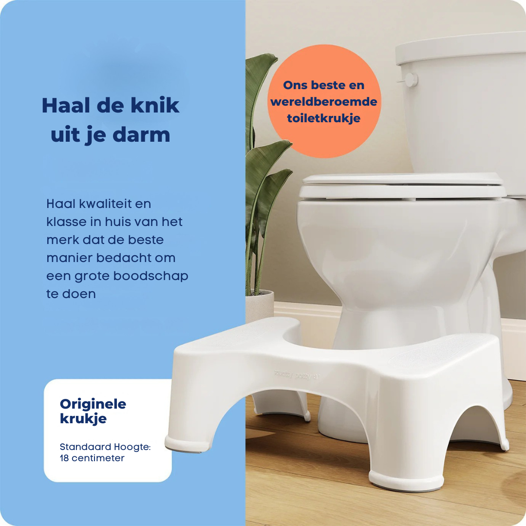 HurkHeld | De juiste houding voor een soepele stoelgang