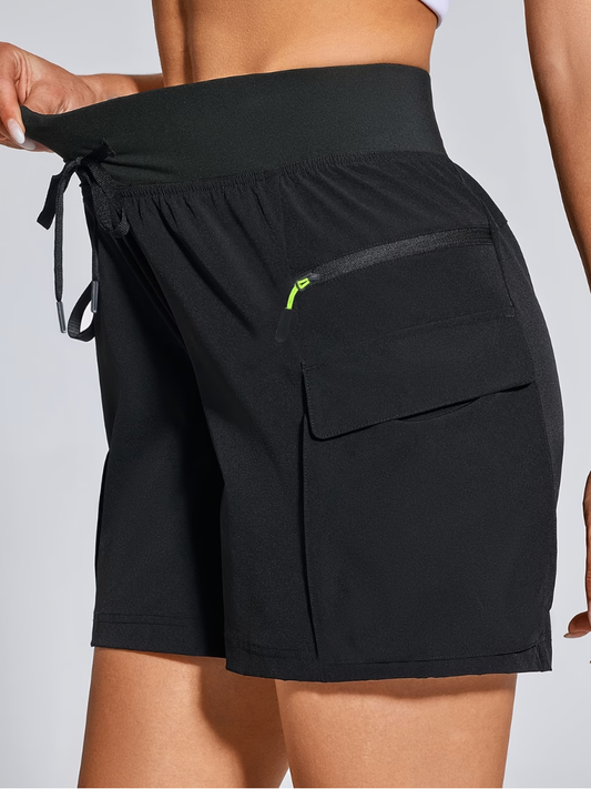 Sierra Cargo | Luchtige High-Waist Outdoor Short