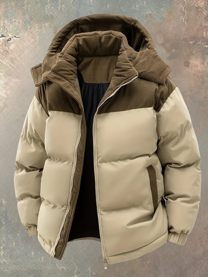 Bram | Stoere Heren Puffer Jas