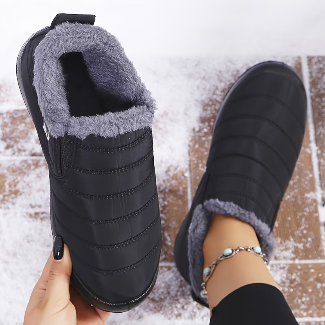 Lieke | Ultra-Warme Gevoerde Winter Enkellaarsjes