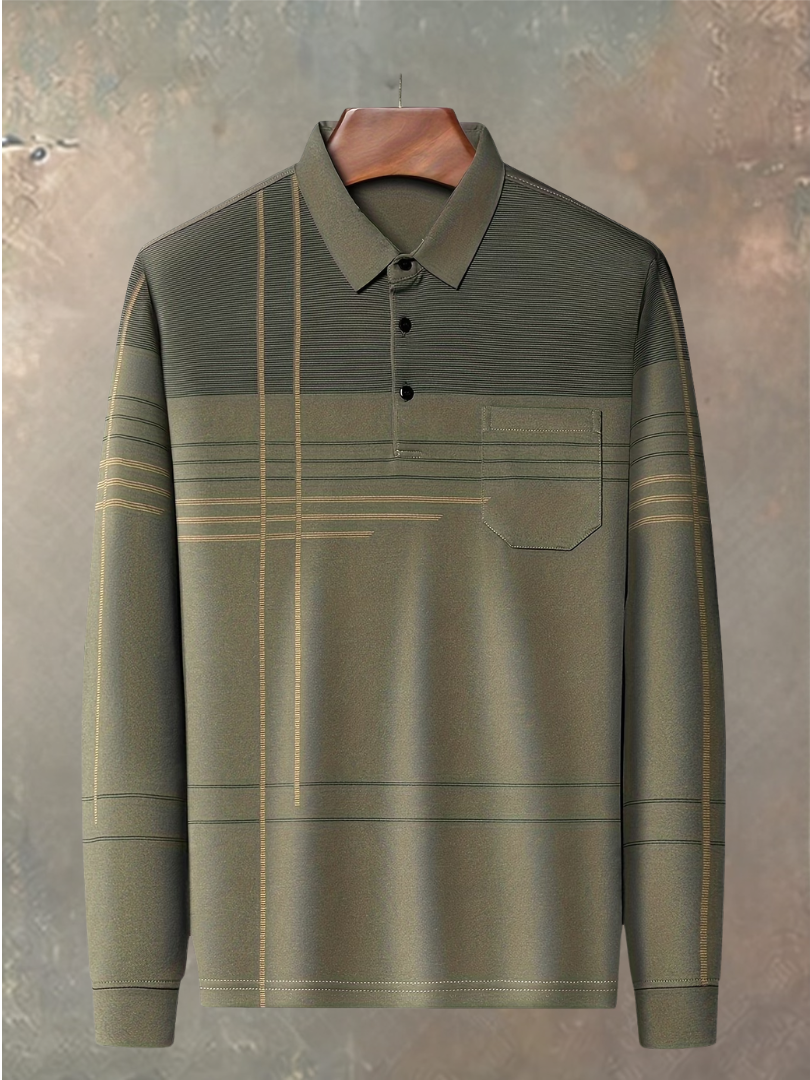 Floris | Elegante Langemouw Polo Trui