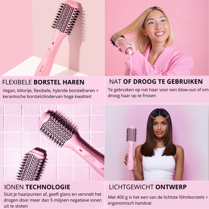 Blow Dry Brush: Kapper blowout in 15 minuten
