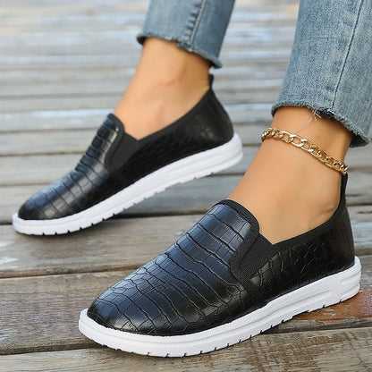 PETRA | STIJLVOLLE MOCASSINS MET RONDE NEUS