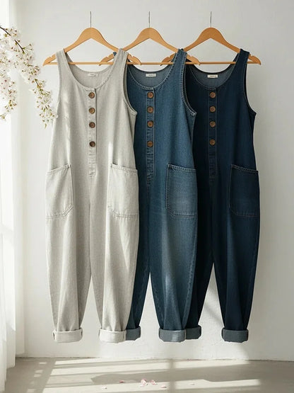 Jasmijn | Denim Jumpsuit