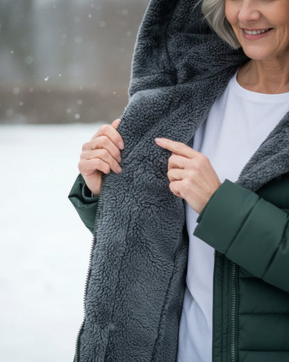 Joanna | Met fleece gevoerde stijlvolle winterjas