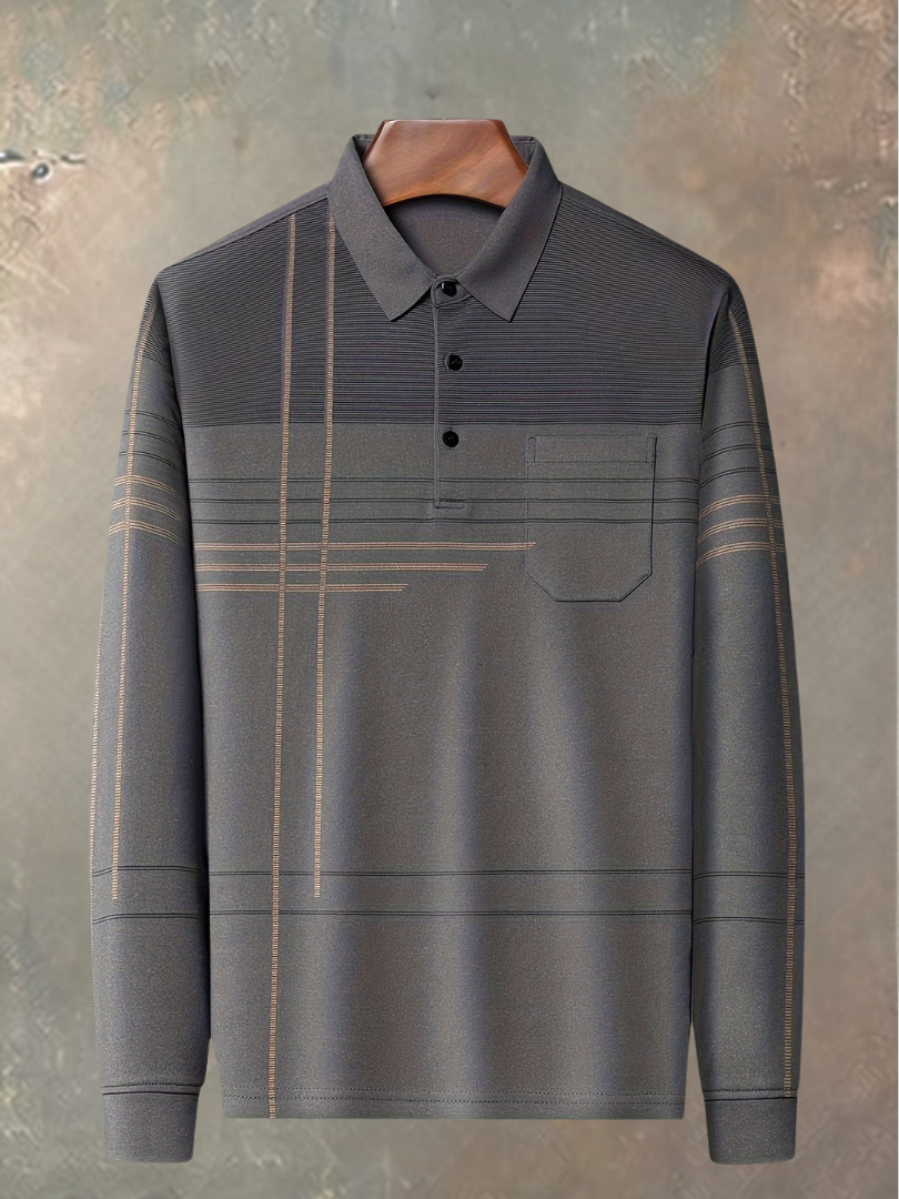 Floris | Elegante Langemouw Polo Trui