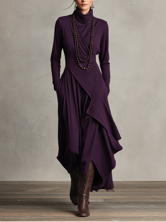 Natalie | Elegante Draped Jurk
