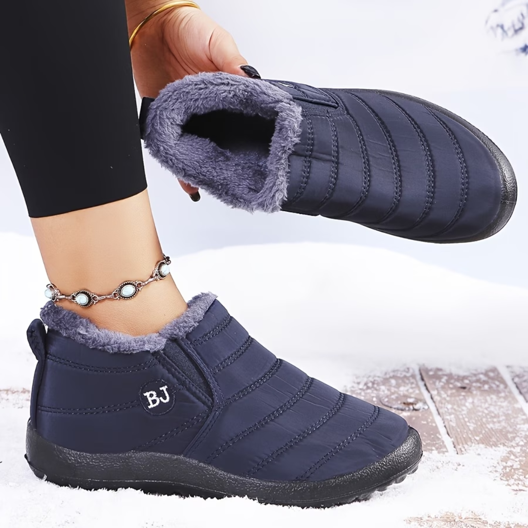 Lieke | Ultra-Warme Gevoerde Winter Enkellaarsjes