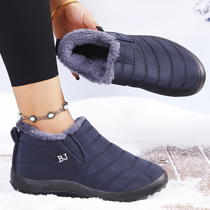Lieke | Ultra-Warme Gevoerde Winter Enkellaarsjes