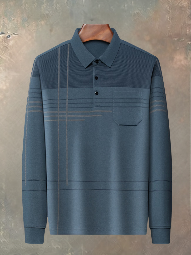 Floris | Elegante Langemouw Polo Trui