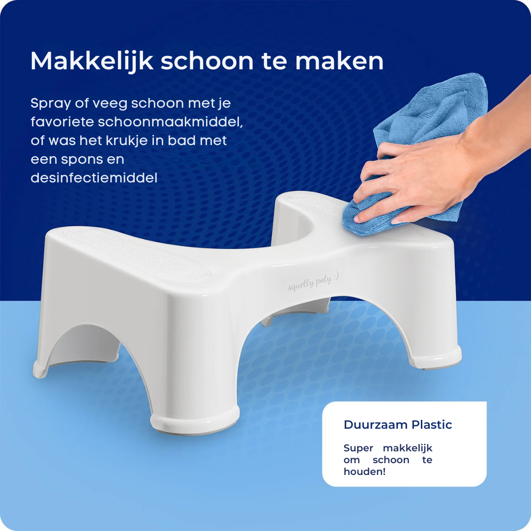 HurkHeld | De juiste houding voor een soepele stoelgang