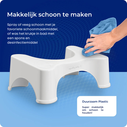 HurkHeld | De juiste houding voor een soepele stoelgang