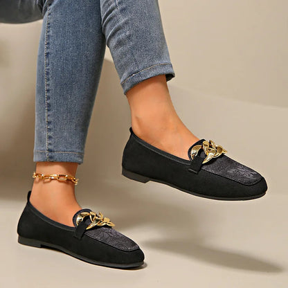 NATHALIE | ELEGANTE LOAFERS MET KETTINGVERSIERING