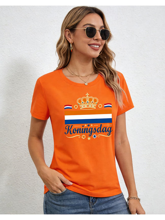 Jongman | Classic Orange Koningsdag T-Shirt