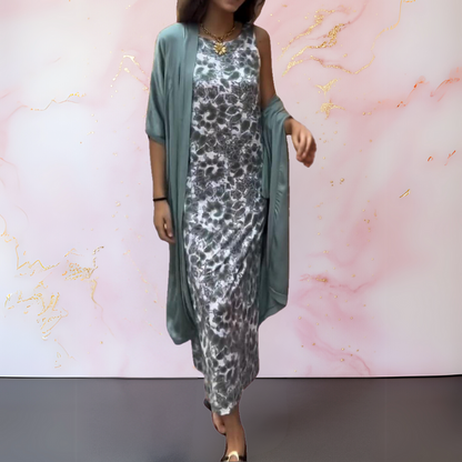 Melanie™ | Elegante Jurk Met Cardigan