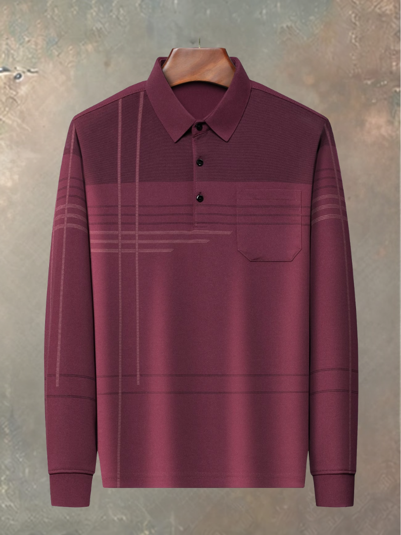 Floris | Elegante Langemouw Polo Trui