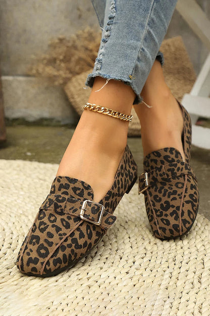 LINDA | CASUAL LOAFERS MET DECORATIEVE GESP MET RIEM