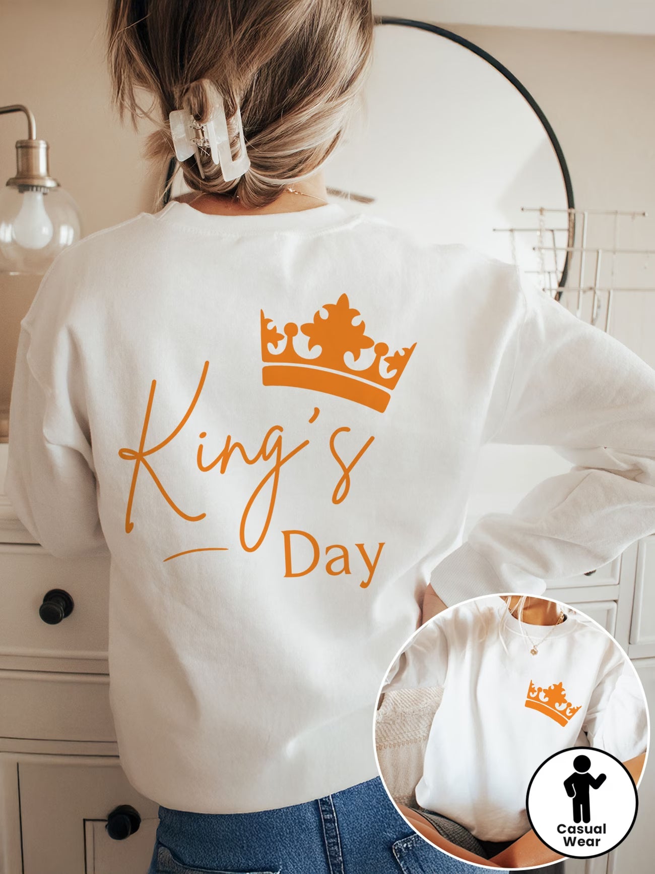 Jongman | King's Day Script Sweater