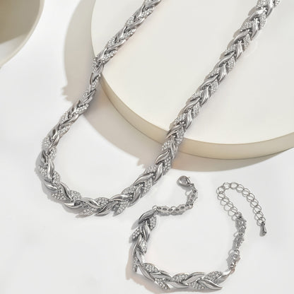Claudine | Handgemaakte visstaart hanger en armband