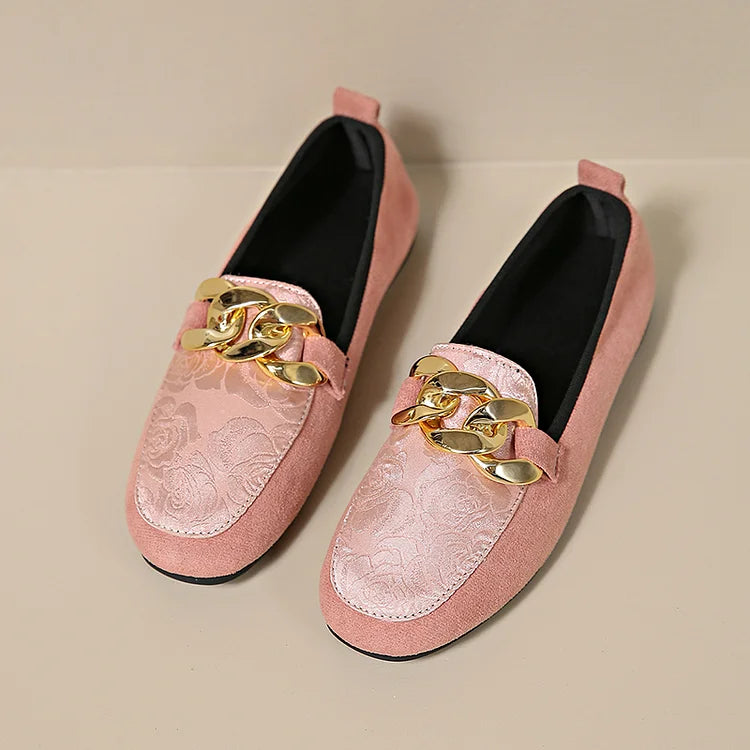 NATHALIE | ELEGANTE LOAFERS MET KETTINGVERSIERING