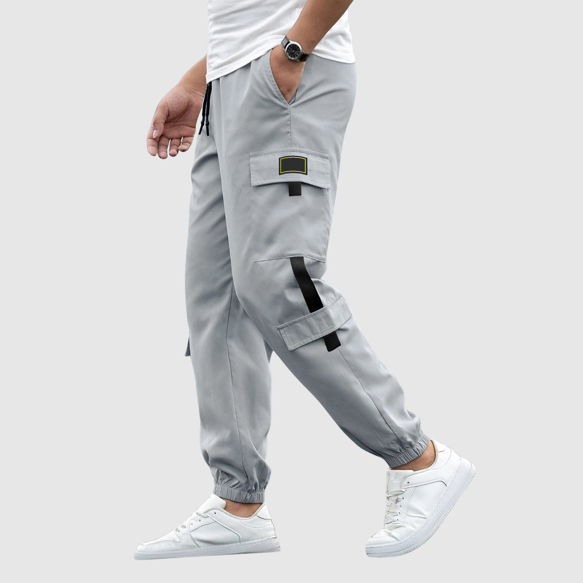 RELAXE PASVORM CARGO BROEK