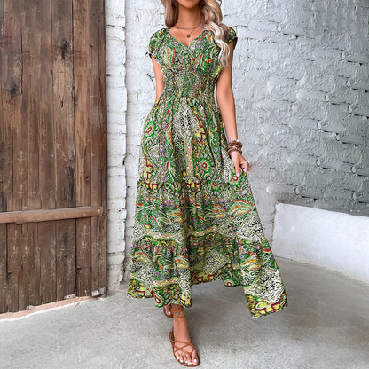 ELVIRA - Modieuze boho zomerjurk