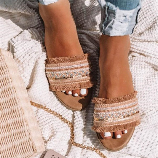 ARABELLA - Stijlvolle zomerse pantoffels