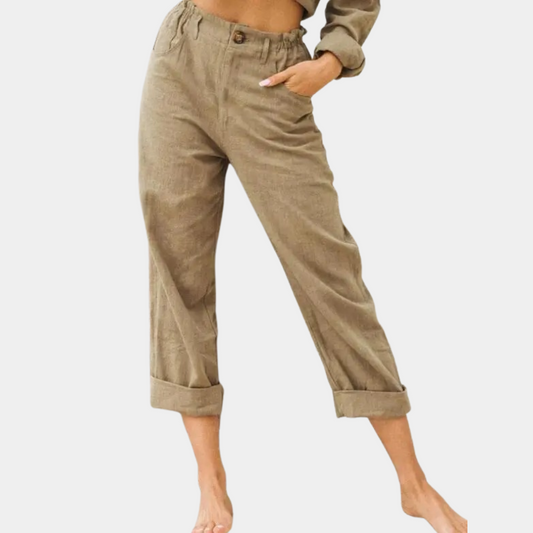Alisa - Luchtige zomerse casual damesbroek