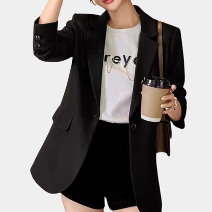 Ulicia - Chique casual damesblazer voor de zomer