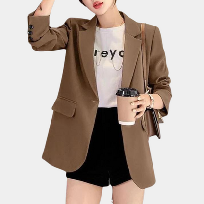 Ulicia - Chique casual damesblazer voor de zomer