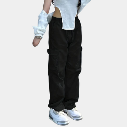 Carina - Luchtige casual cargobroek voor dames, perfect voor de zomer