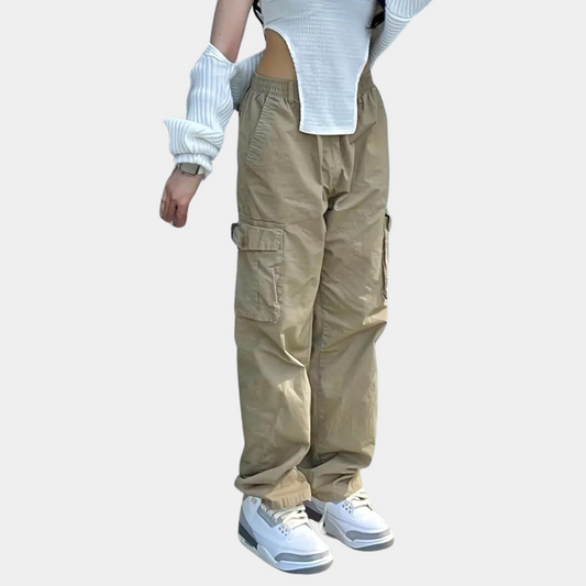 Carina - Luchtige casual cargobroek voor dames, perfect voor de zomer