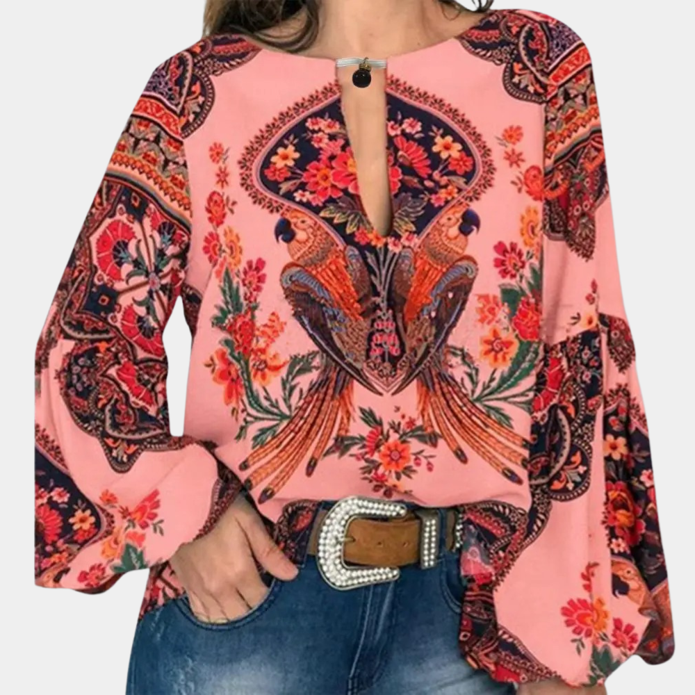 Comfortabele en lichtgewicht damesblouse voor de zomer