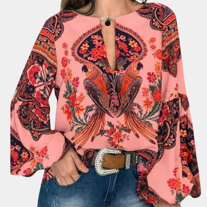 Comfortabele en lichtgewicht damesblouse voor de zomer