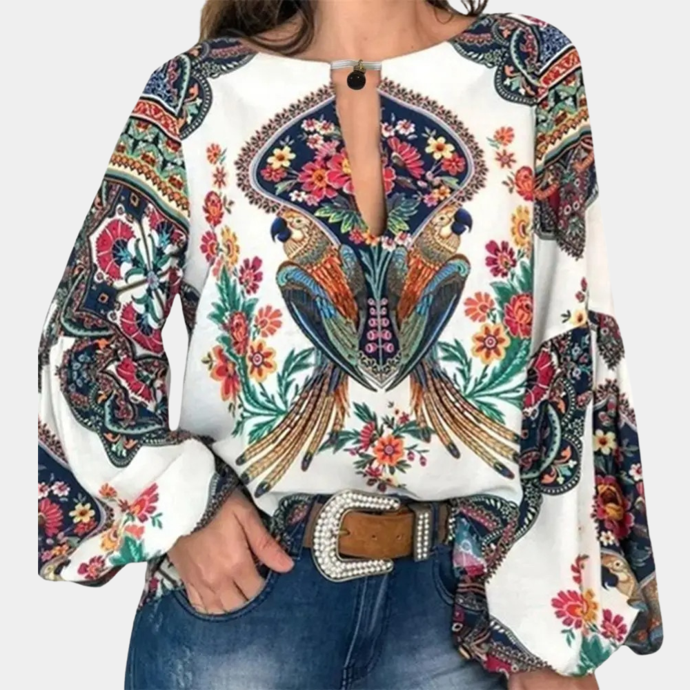Comfortabele en lichtgewicht damesblouse voor de zomer